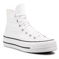 Trampki damskie - Converse Trampki Ctas Lft Hi 560846C White/Black/White - miniaturka - grafika 1