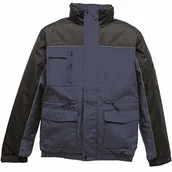 Kurtki męskie - Regatta Męska kurtka z długim rękawem, niebieska (granatowa/czarna), duża - miniaturka - grafika 1