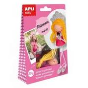 Zabawki kreatywne - Apli Kids Zestaw artystyczny Księżniczka - miniaturka - grafika 1