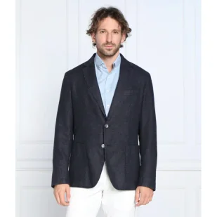 BOSS Wełniana marynarka C-Hanry-D-224F | Slim Fit - Marynarki męskie - miniaturka - grafika 1