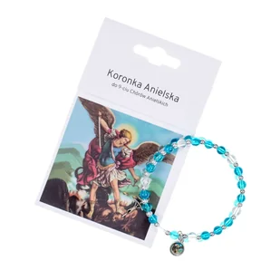 Bransoletka - Koronka Anielska - instrukcja modlitwy - Bransoletki - miniaturka - grafika 1