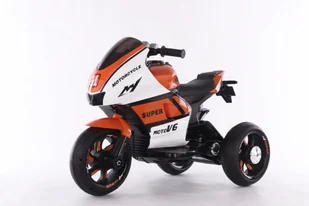 NoName Pojazd SUPER Motorcycle Pomarańczowy PA.HT-5188.POM - Pojazdy elektryczne dla dzieci - miniaturka - grafika 1