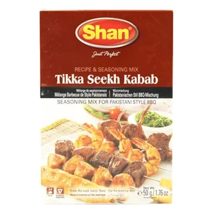 Mieszanka Przypraw Tikka Seekh Kebab Shan 50g - Przyprawy i zioła sypkie - miniaturka - grafika 1