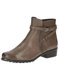 CAPRICE Damskie botki na obcasie 9-25308-43, Taupe Nappa, 36 EU - Botki damskie - miniaturka - grafika 1