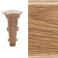 Listwy przypodłogowe - Arbiton Narożnik wewnętrzny do listwy LARS (1 sztuka) orzech brazylijski - miniaturka - grafika 1