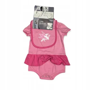 Body niemowl��ce r����owe zestaw Sharks NHL 18m - Body dla niemowląt - miniaturka - grafika 1