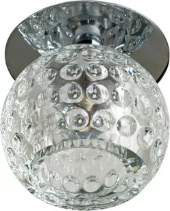 Candellux Podtynkowa halogenowa OPRAWA sufitowa OCZKO SK-20 2280243 Chrom transparentny - Lampy sufitowe - miniaturka - grafika 1