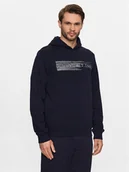 Bluzy męskie - Guess Bluza Beau M3YQ36 KBK32 Granatowy Regular Fit - miniaturka - grafika 1