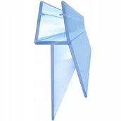 Uszczelki - 30 cm USZCZELKA DO KABINY PRYSZNICOWEJ DRZWI PARAWANU DOLNA POZIOMA 4 5 6mm 0,3 m - miniaturka - grafika 1