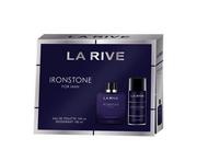 Zestawy perfum męskich - La Rive Zestaw prezentowy IRONSTONE, woda toaletowa 100 ml + dezodorant w sprayu 150 ml 5901832068990 - miniaturka - grafika 1