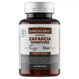 SINGULARIS Superior Zaparcia Kompleks, 60kaps. - Leki dla diabetyków - miniaturka - grafika 1