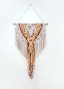 Makrama / dekoracja DOSTĘPNA od ręki - Dekoracje domu - miniaturka - grafika 1