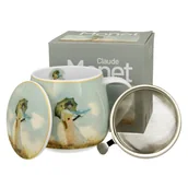 Kubki - Kubek baryłka z zaparzaczem Monet Woman with Parasol 430 ml - miniaturka - grafika 1