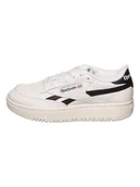 Trampki damskie - Reebok Skórzane sneakersy "Club C Double Reveng" w kolorze biało-czarnym - miniaturka - grafika 1