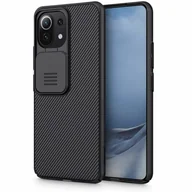 Etui i futerały do telefonów - Nillkin Etui CamShield Xiaomi Mi 11 Lite, czarne - miniaturka - grafika 1