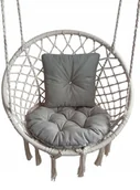 Poduszki ogrodowe - Poduszka fotel wiszący BOCIANIE GNIAZDO dom ogród - miniaturka - grafika 1