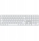 Klawiatury - Apple Magic Keyboard 2024 w Touch ID and Numeric Keypad - Czeski - White Keys mxk73cz/a - miniaturka - grafika 1