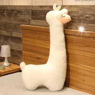 Maskotki i pluszaki - LAMA Pluszak Maskotka Długa Alpaka Przytulanka Zabawka Duża 75 cm - miniaturka - grafika 1