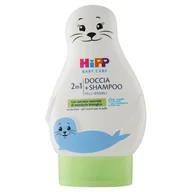 Kosmetyki kąpielowe dla dzieci - HiPP - Baby Care Szampon dla dzieci w kształcie uroczej foki, łagodne oczyszczanie ciała i włosów, neutralne pH, z ekologicznym ekstraktem migdałowym, 1 butelka 200 ml - miniaturka - grafika 1
