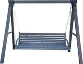 Huśtawki - Elior Szara huśtawka do ogrodu Magis 3X - 180 cm - miniaturka - grafika 1