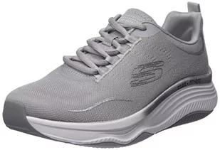 Skechers Damskie trampki fitness D'LUX, szare, 7 UK - Trampki damskie - miniaturka - grafika 1