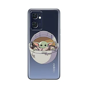 ERT GROUP etui na telefon Oppo RENO 7 5G, case oryginalny i oficjalnie licencjonowany przez Star Wars, wzór Baby Yoda 026, optymalnie dopasowane, plecki z TPU częściowo przeźroczyste - Etui i futerały do telefonów - miniaturka - grafika 1