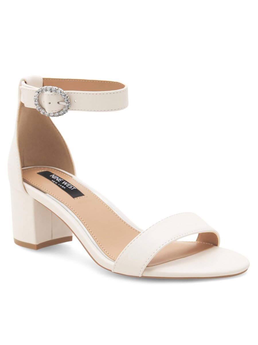 Nine West Sandały Damskie Biały WFA2641-1