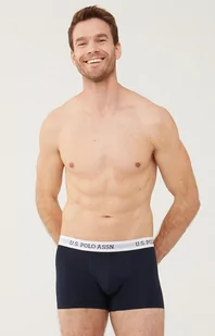 80450 bawełniane granatowe bokserki męskie, Kolor granatowy, Rozmiar S, U.S. POLO ASSN - Intymna - Majtki męskie - miniaturka - grafika 1
