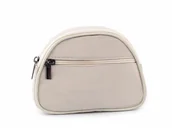 Portfele - Skórzany portfelik - etui na klucze kremowe - miniaturka - grafika 1