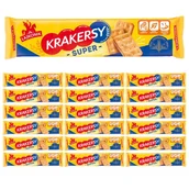 Krakersy - Lajkonik Krakersy Super 180 g x 18 sztuk - miniaturka - grafika 1
