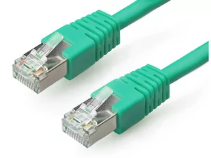 Gembird Patch cord ekranowany Kabel FTP kat.6e osłonka zalewana 2M zielony PP6-2M/G - Patchcordy - miniaturka - grafika 4