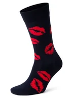 Skarpetki męskie - Happy Socks Skarpety unisex Mężczyźni niebieski|czerwony wzorzysty, 41-46 - miniaturka - grafika 1