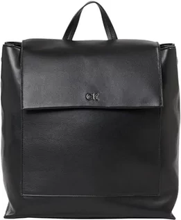 Torebki damskie - Calvin Klein Damski plecak na co dzień Pebble, Ck Black, OS, Ck czarny, Rozmiar Uniwersalny - grafika 1