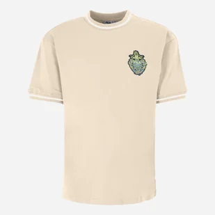 Koszulka męska bawełniana Fila FAM0371-10006 XL Beżowa (4064556417381) - Koszulki męskie - miniaturka - grafika 1
