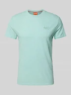 Koszulki męskie - T-shirt z wyhaftowanym logo - miniaturka - grafika 1