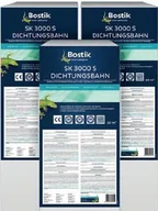 Uszczelnienia - Bostik SK 3000 S Dichtungsbahn 20 mb, membrana uszczelniająca po stronie pozytywnej - miniaturka - grafika 1