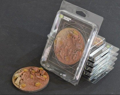 Gamers Grass Gamers Grass: Badlands Bases Round 100 mm 1 szt.