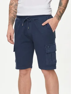 Blend Szorty materiałowe 20716745 Granatowy Regular Fit - Spodenki męskie - miniaturka - grafika 1