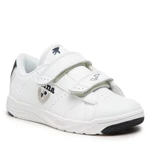 Buty dla chłopców - Sneakersy JOMA - Play Jr 2122 WPLAYW2122V White/Navy - grafika 1