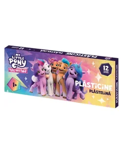 Plastelina szkolna My Little Pony 12 kolorów - ASTRA art-pap - Zabawki kreatywne - miniaturka - grafika 1