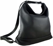 Plecaki - ﻿Skórzana Torebka Plecak Skóra naturalna 2w1 - miniaturka - grafika 1