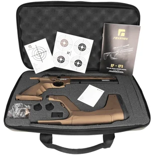Pistolet wiatrówka PCP Reximex RP Bronze z regulatorem 4.5 mm - Wiatrówki pistolety - miniaturka - grafika 6
