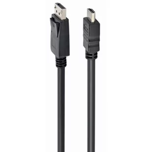 Gembird kabel DISPLAYPORT M -> HDMI M 1m (CC-DP-HDMI-1M) - Adaptery i przejściówki - miniaturka - grafika 2
