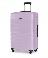 Walizki - Walizka Duża Podróżna Twarda PUCCINI Na Kółkach PUCCINI Fiolet ABS028A-7C - miniaturka - grafika 1