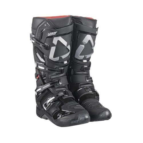 Leatt, Buty Motocyklowe Unisex-Dorosły, Czarny, 47 EU, Nero, 47 EU