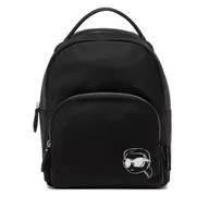 Plecaki - Plecak KARL LAGERFELD A2W30180 Czarny - miniaturka - grafika 1