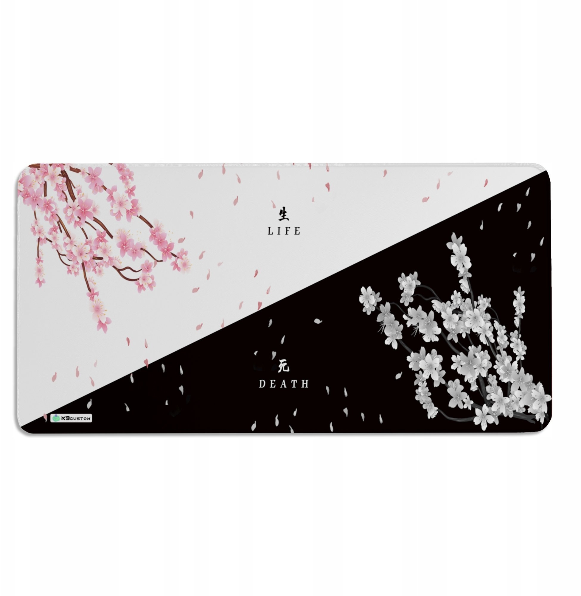Podkładka KBcustom DUŻA PODKŁADKA MATA POD MYSZKĘ MYSZ 100x50 XXXL KBcustom Biurko Flower 77