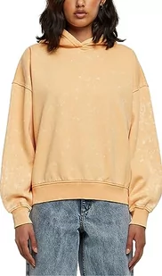 Urban Classics Damska bluza z kapturem oversized Towel Washed, pomarańczowy (Paleorange), L - Bluzy damskie - miniaturka - grafika 1