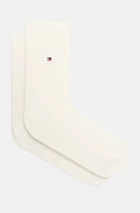 Tommy Hilfiger skarpetki damskie kolor beżowy 701228794 - Skarpetki damskie - miniaturka - grafika 1
