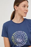 Koszulki sportowe damskie - The North Face t-shirt bawełniany - miniaturka - grafika 1